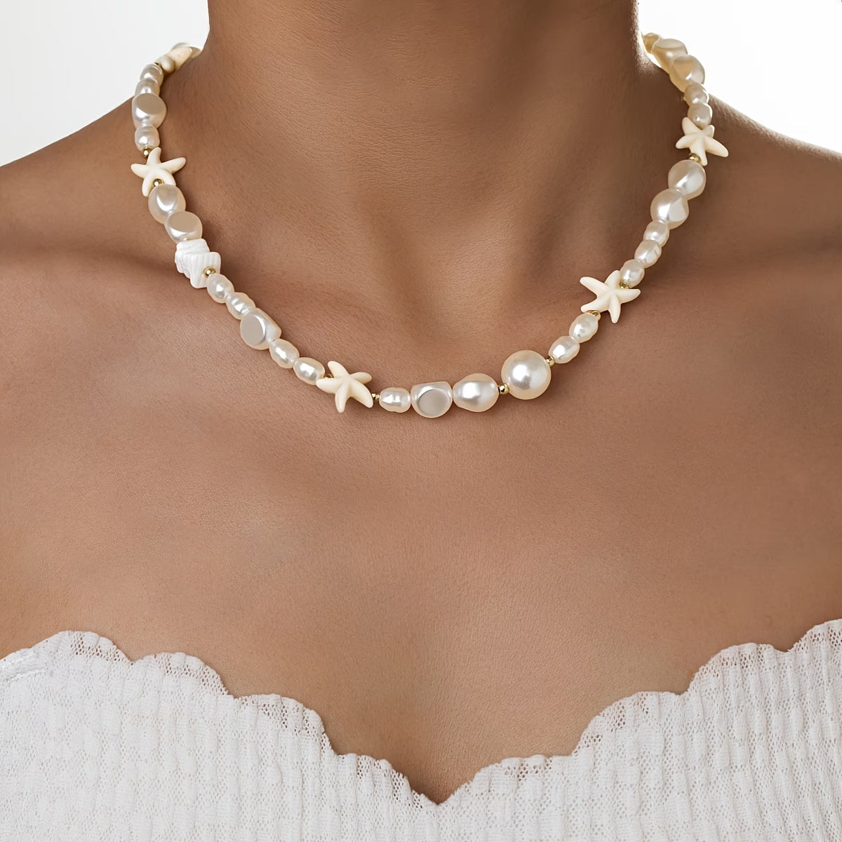 Elegante Kustparelketting
