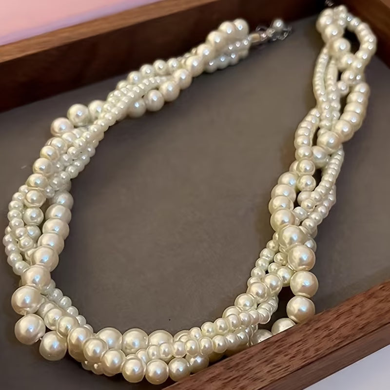 Elegante Statement Parelketting