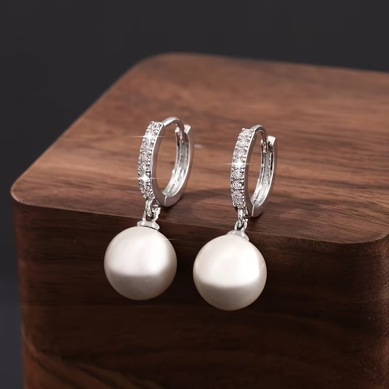 De Moderne Parel Dangle Oorbellen