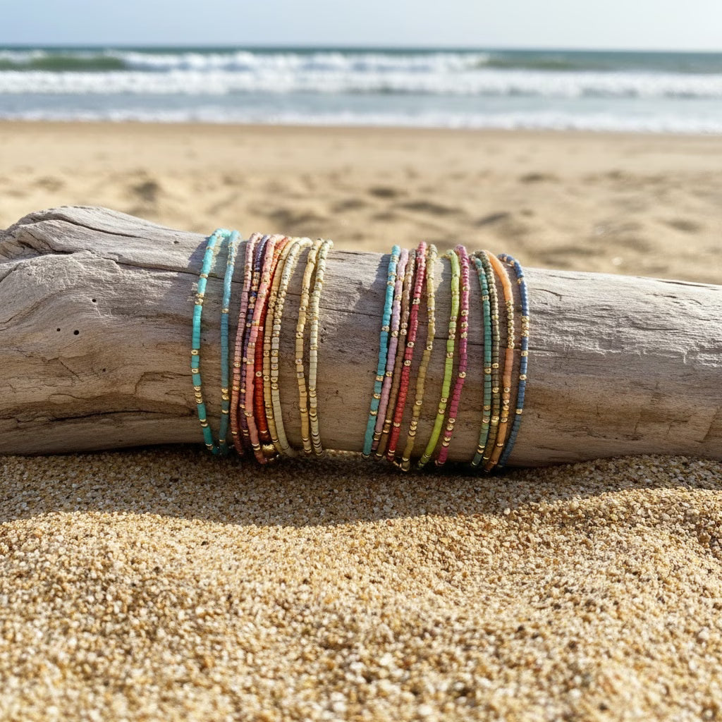 Boho Kleurrijke Kralen Armband Set