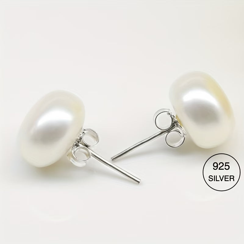 Klassieke Parel Stud Oorbellen