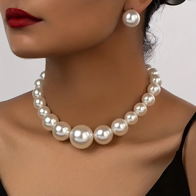 Klassiek Vintage Parel Sieraad Set