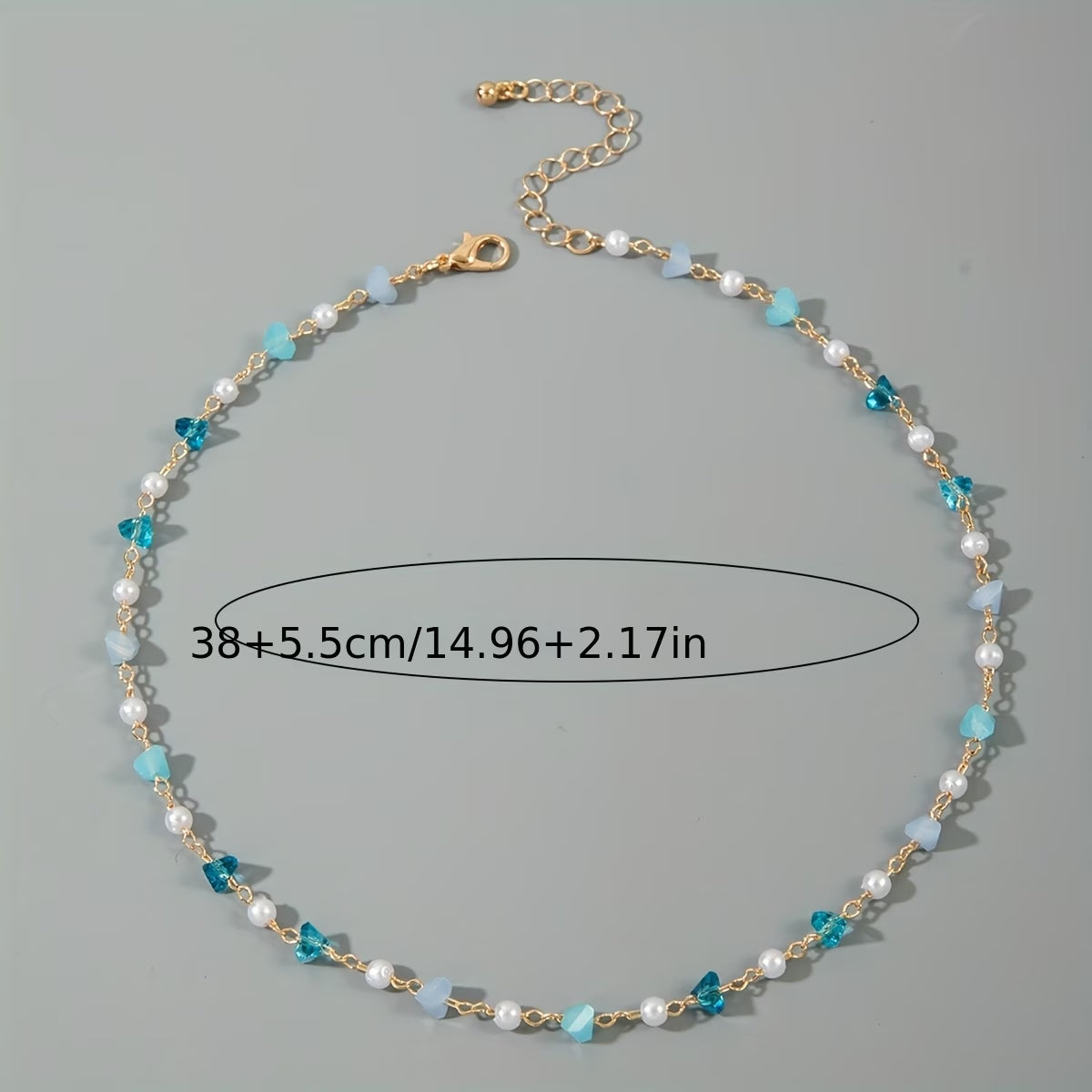 Subtiele Parels en Turquoise Kralen Armband