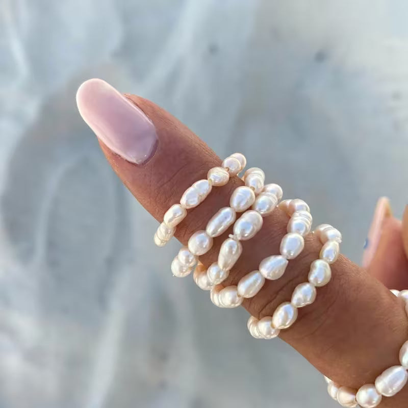 Elegante Parelring