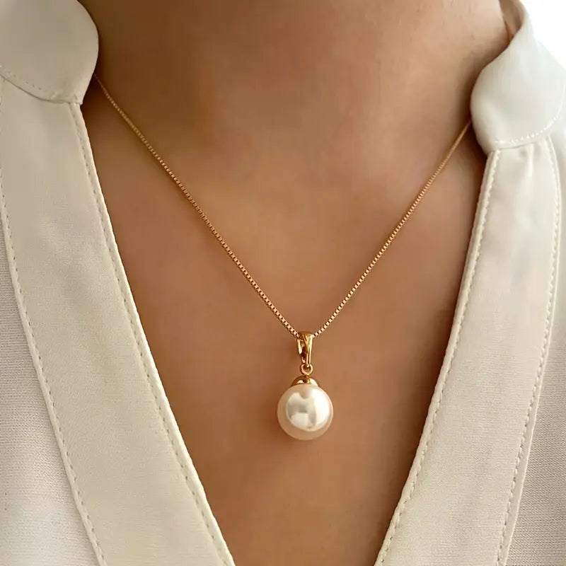 Elegante sieradenset met parels