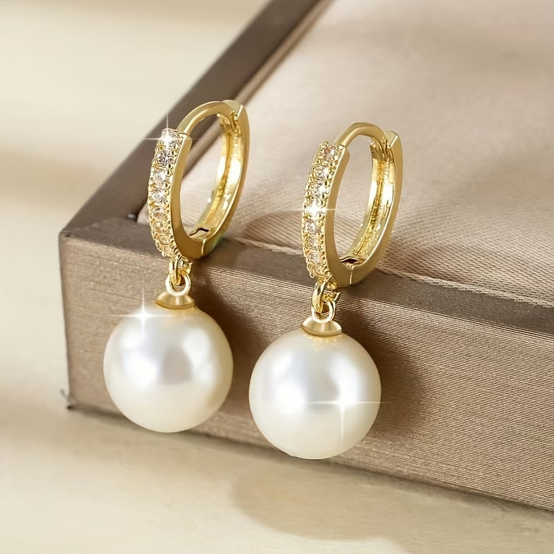 De Moderne Parel Dangle Oorbellen