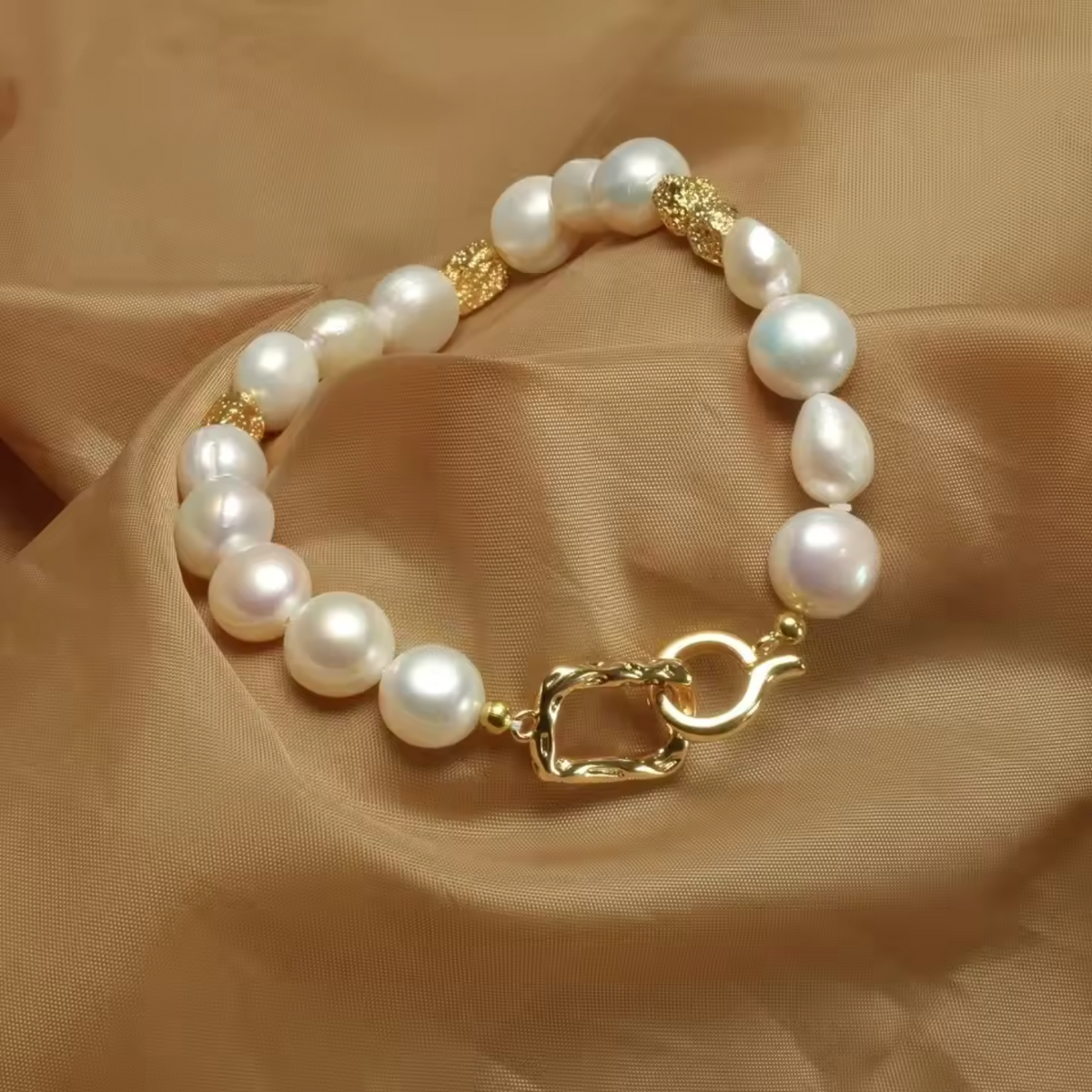 Elegante Barokke Parelarmband