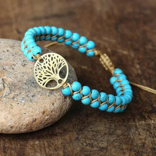 Tijdloze Turquoise Ambachtelijke Armband