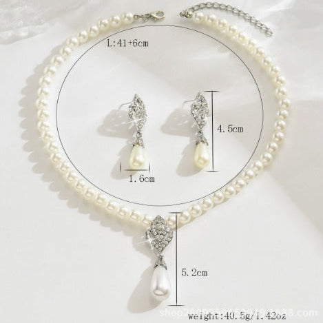 Vintage Klassiek Parelsieraden Set
