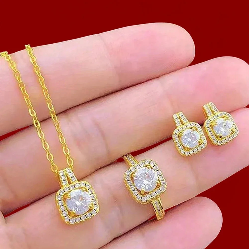 Luxe Cube Sieraden Set