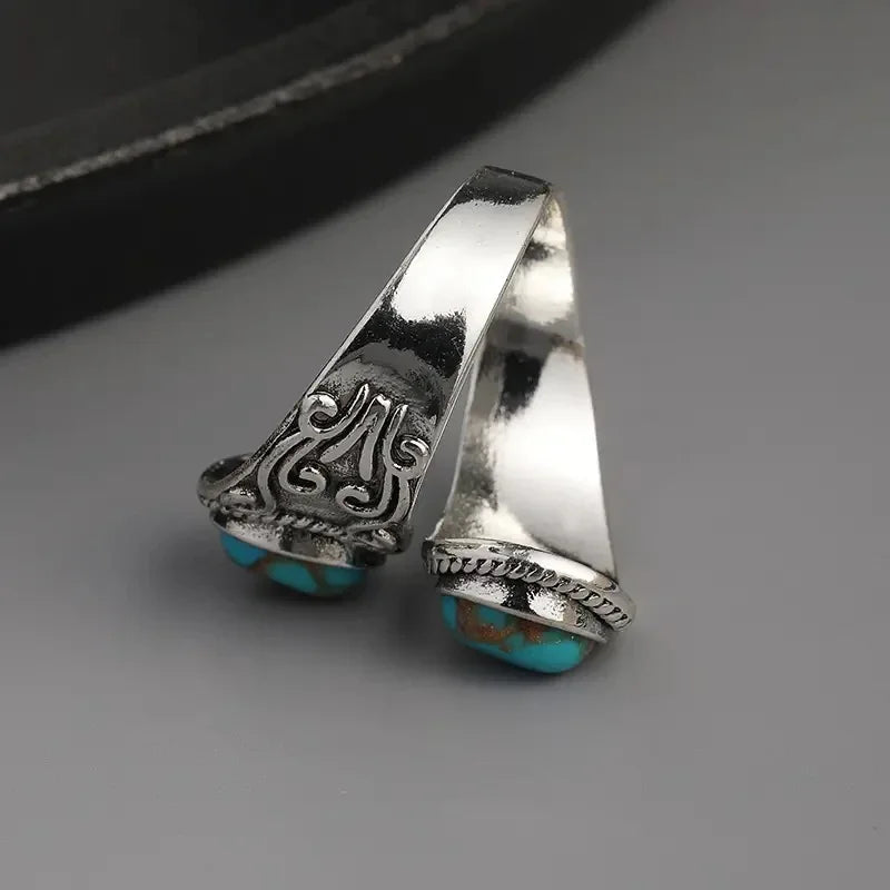 Prestige Turquoise Zilveren Ring