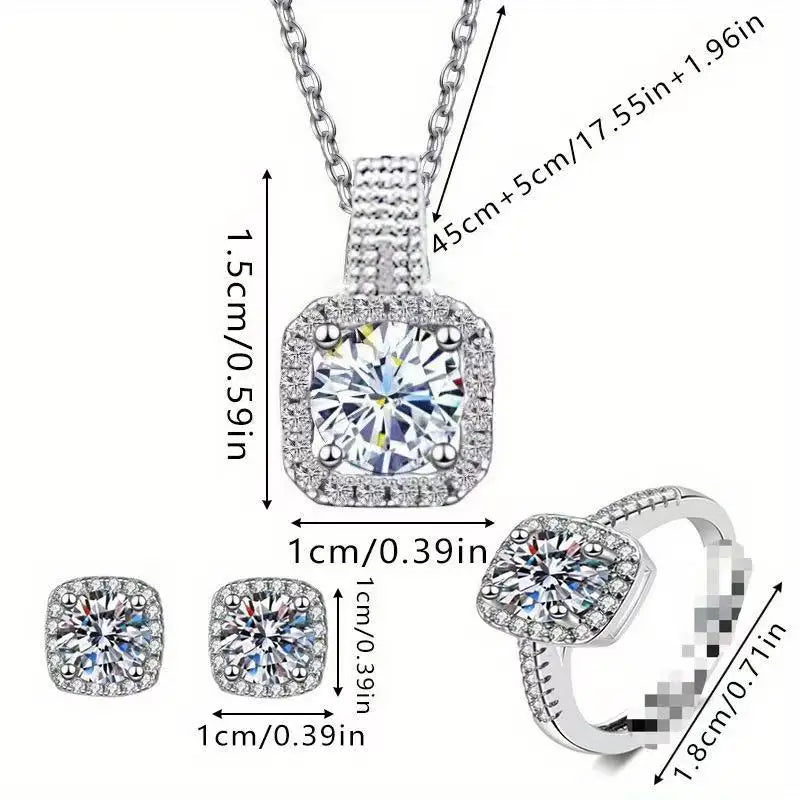 Luxe Cube Sieraden Set
