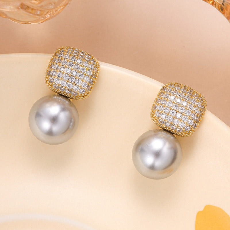 Luxe Statement Parel Oorbellen