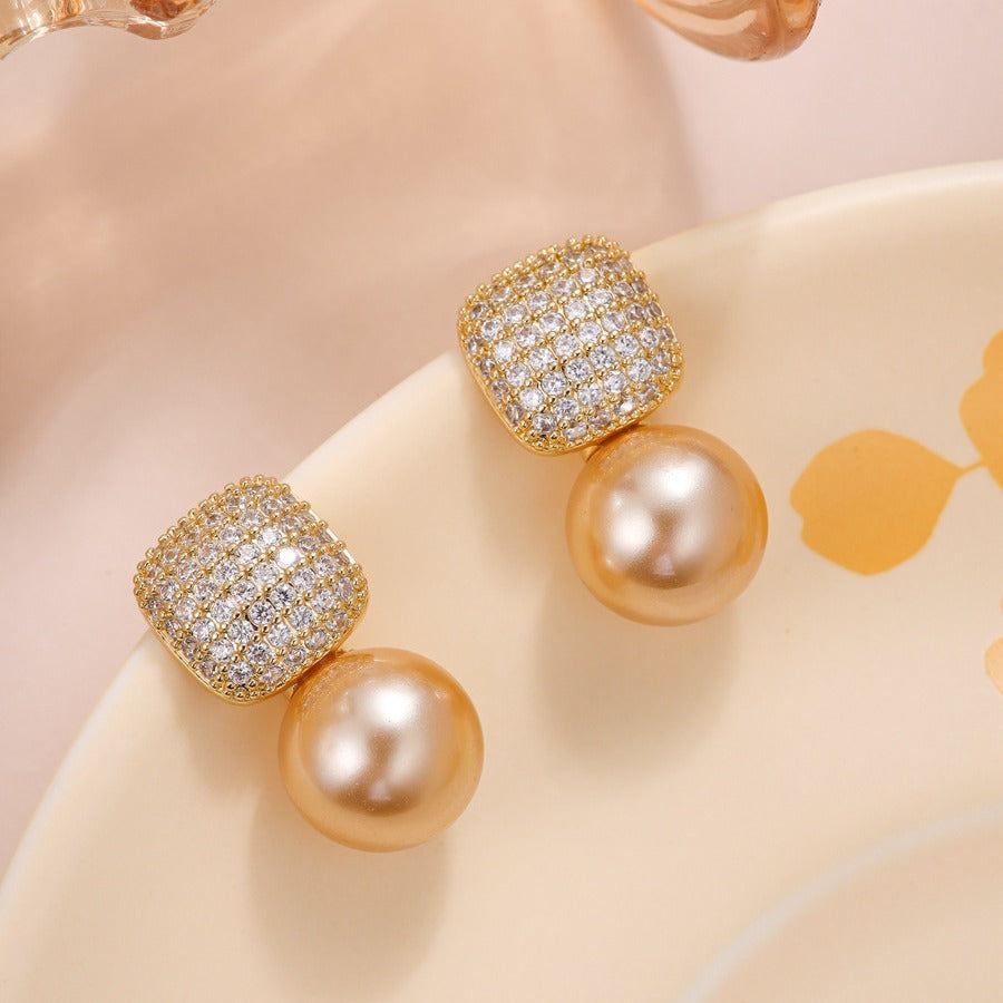Luxe Statement Parel Oorbellen