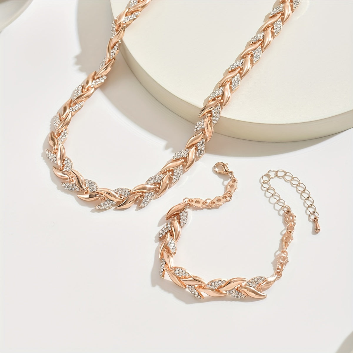 Vissenstaart kristallen set