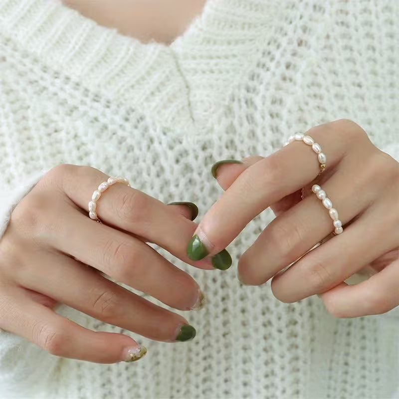 Elegante Parelring