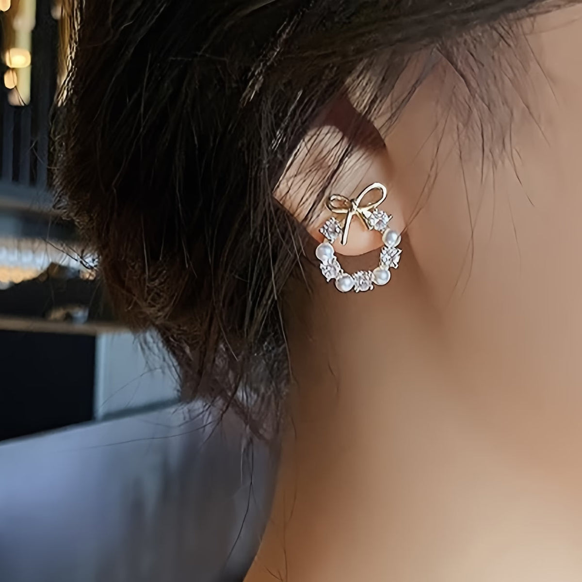 Elegante Pareloorbellen met Strik