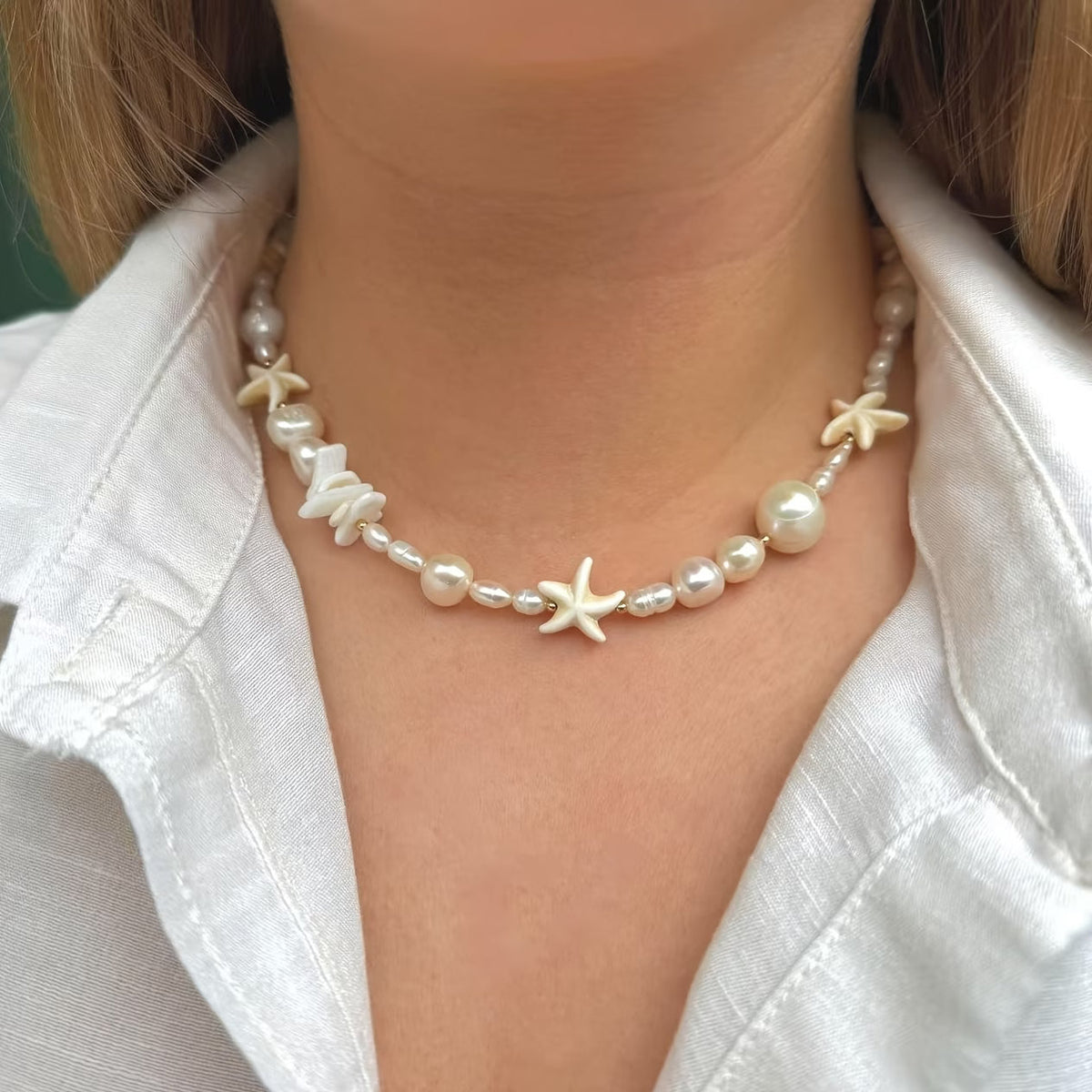 Elegante Kustparelketting