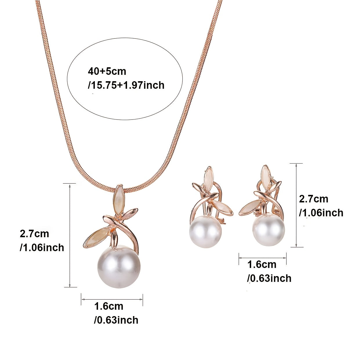 Charmante Libelle Parel Sieraden Set