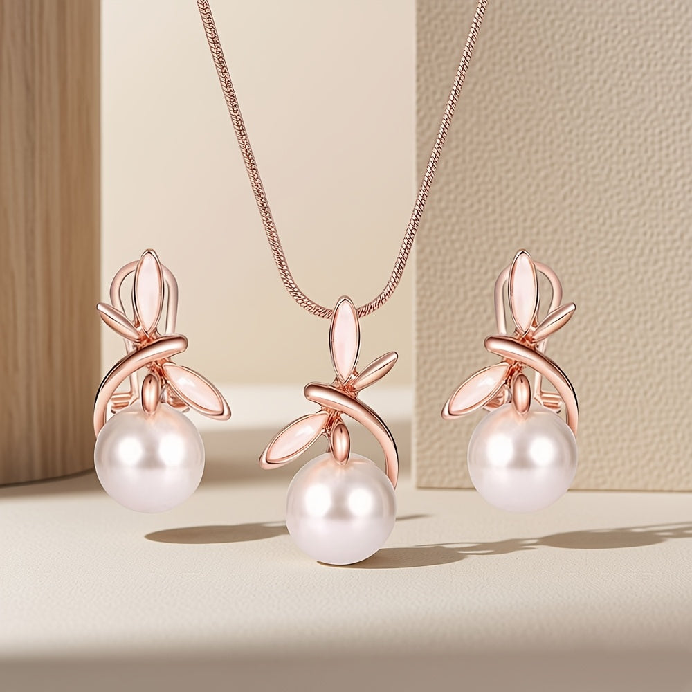Charmante Libelle Parel Sieraden Set