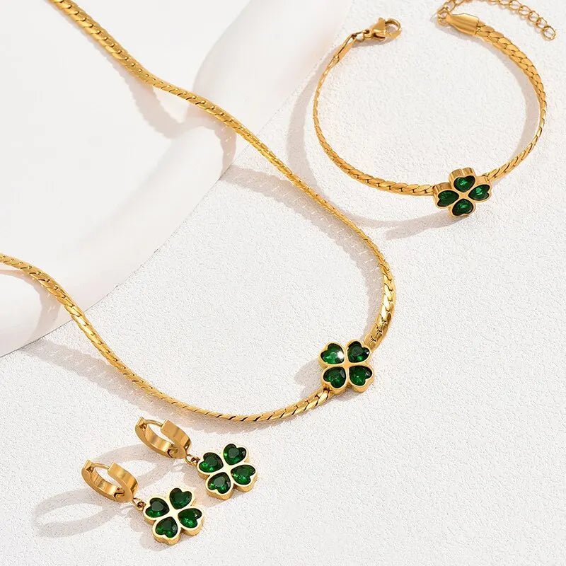 Klaveren Sieraden Set