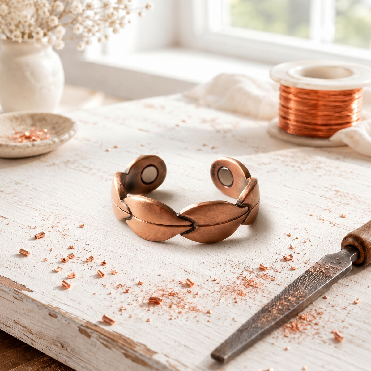 Laurus Koperen Ring