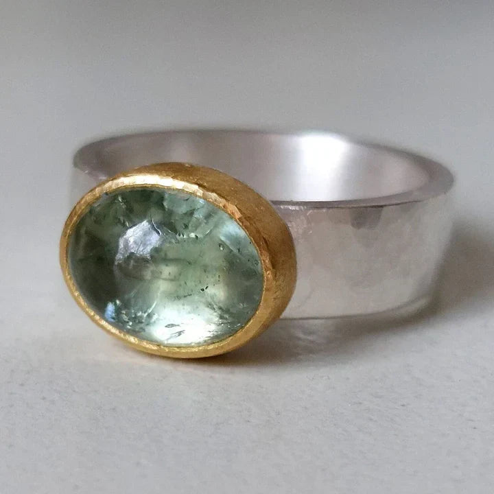 Zachte Smaragd Ring™ – Vintage Elegant